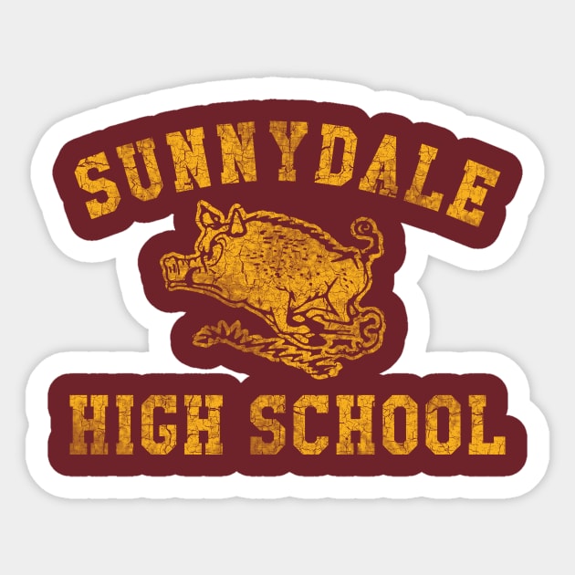 Sunnydale High School Sticker by SecretlyGeeky